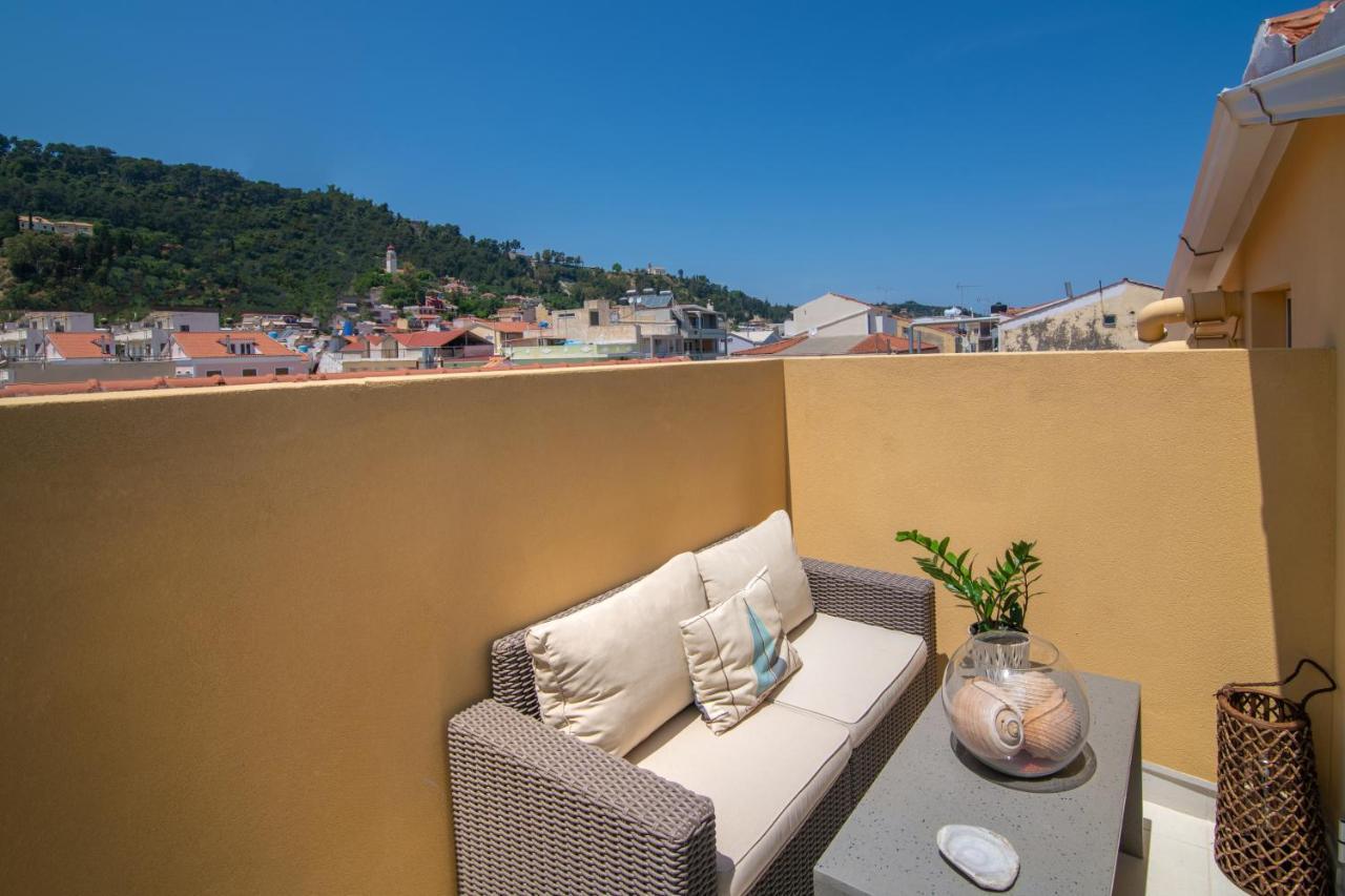 Minimal Loft With Sea View Over Zakynthos Harbor! מראה חיצוני תמונה